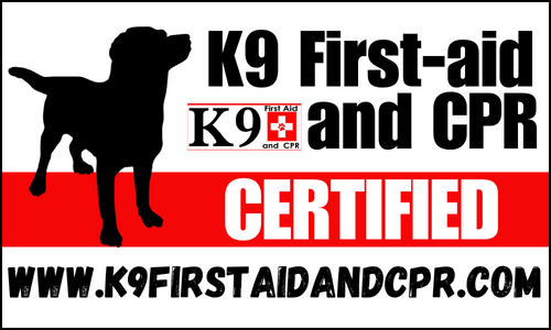 K9 Fist Aid and CPR Certified